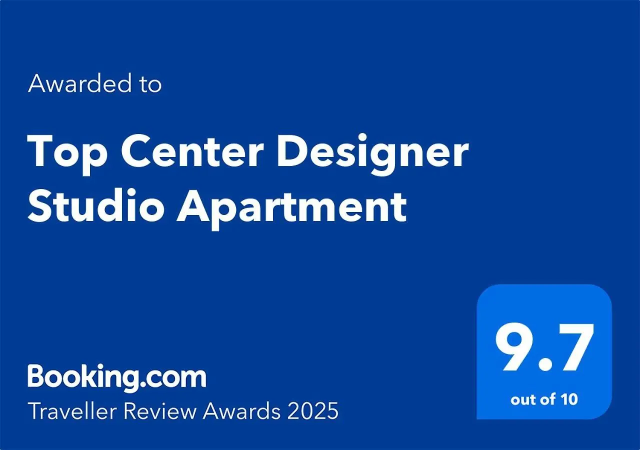 Top Center Designer Studio Apartment Sofia